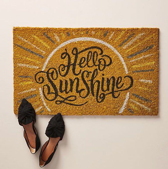 Greet everyone who visit with a ray of sunshine
